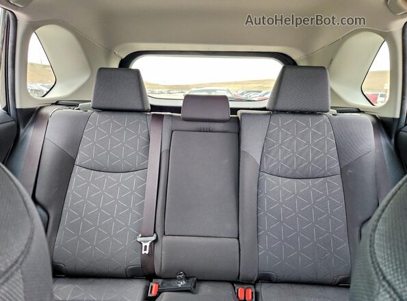 JTMW1RFV4KD508160 2019 TOYOTA RAV4 Black Вид задніх сидінь