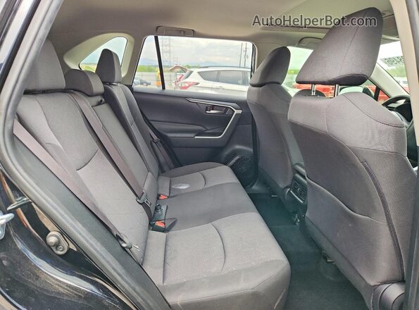 JTMW1RFV4KD508160 2019 TOYOTA RAV4 Black Вид задньої частини салону