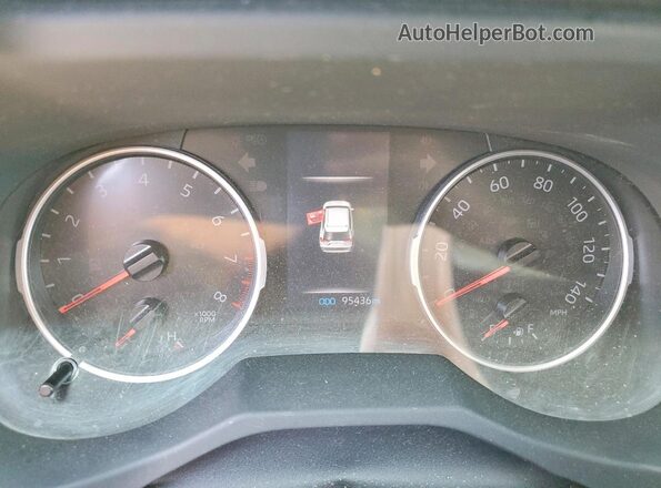 JTMW1RFV4KD511396 2019 TOYOTA RAV4 Серый Вид щитка приборов
