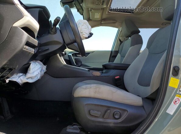 JTMW1RFV4KD511396 2019 TOYOTA RAV4 Серый Вид салона спереди