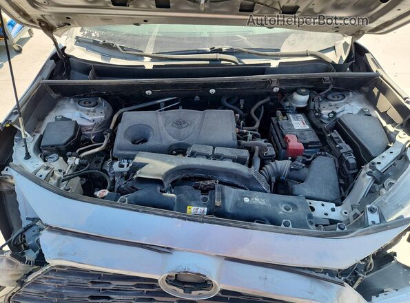 JTMW1RFV5KD024711 2019 TOYOTA RAV4 Silver Vista del compartimento del motor