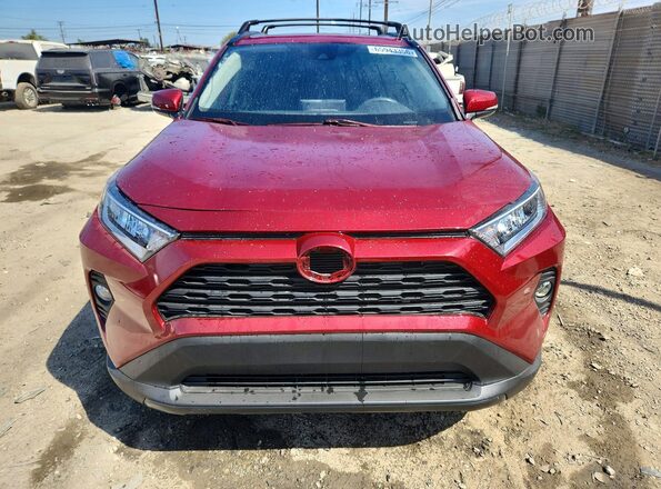 JTMW1RFV5KD507339 2019 TOYOTA RAV4 Red Widok z przodu
