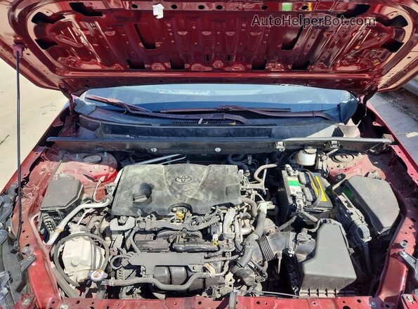 JTMW1RFV5KD507339 2019 TOYOTA RAV4 Red Widok komory silnika