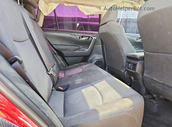 JTMW1RFV5KD507339 2019 TOYOTA RAV4 Red Widok wnętrza z tyłu