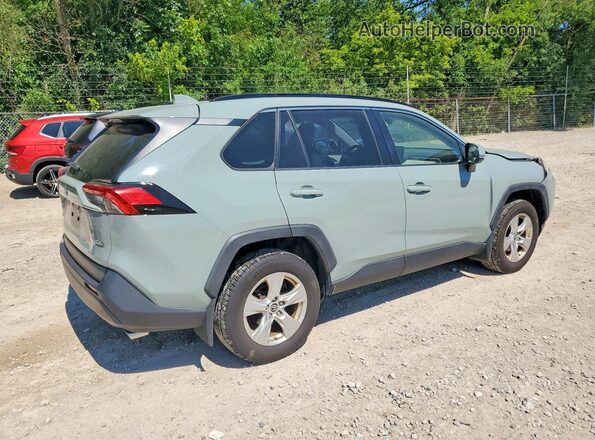 JTMW1RFV5KJ014228 2019 TOYOTA RAV4 Teal Задня права чверть