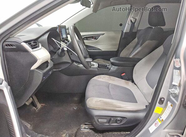 JTMW1RFV6KD019257 2019 TOYOTA RAV4 Серебряный Вид салона спереди