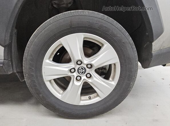 JTMW1RFV6KD019257 2019 TOYOTA RAV4 Серебряный 