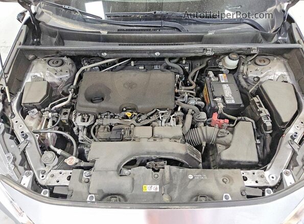 JTMW1RFV6KD019257 2019 TOYOTA RAV4 Серебряный Вид задней части салона