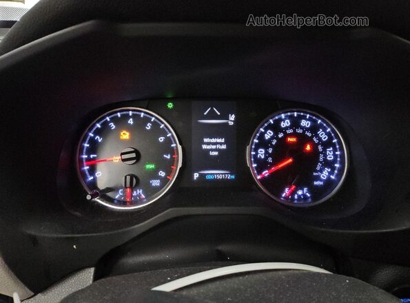 JTMW1RFV6KD019257 2019 TOYOTA RAV4 Серебряный 