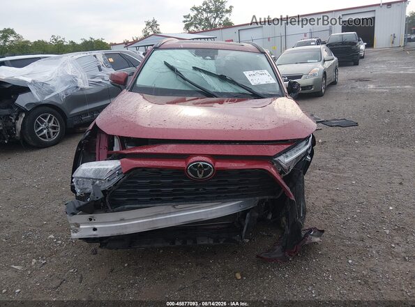 JTMW1RFV6ND094299 2022 TOYOTA RAV4 Maroon Widok zestawu wskaźników