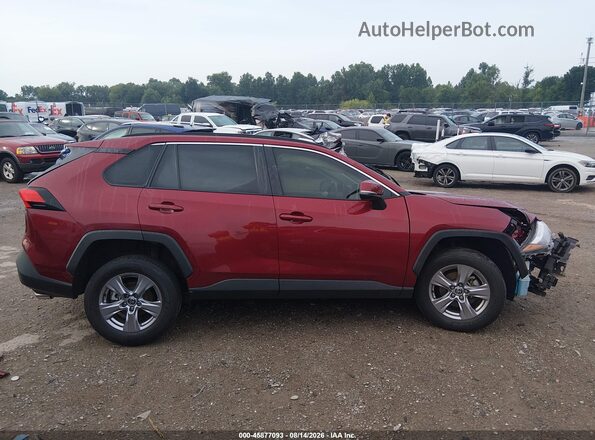 JTMW1RFV6ND094299 2022 TOYOTA RAV4 Maroon Widok wnętrza z tyłu