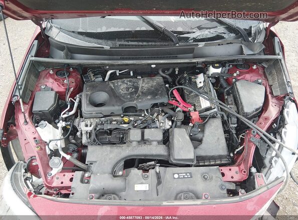 JTMW1RFV6ND094299 2022 TOYOTA RAV4 Maroon Widok z tyłu