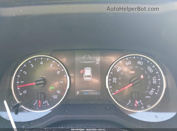 JTMW1RFV7KJ001464 2019 TOYOTA RAV4 Silver უკანა სავარძლების ხედი