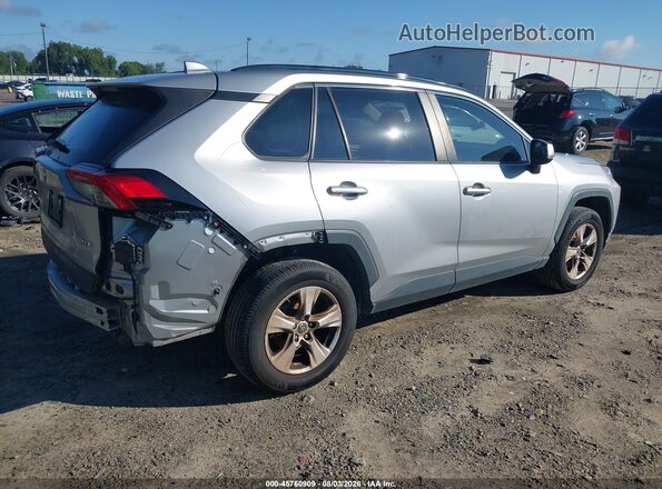 JTMW1RFV7KJ001464 2019 TOYOTA RAV4 Silver უკანა მარჯვენა
