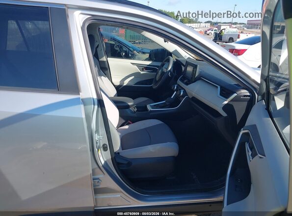 JTMW1RFV7KJ001464 2019 TOYOTA RAV4 Silver წინა სალონის ხედი