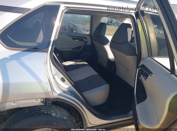 JTMW1RFV7KJ001464 2019 TOYOTA RAV4 Silver VIN კოდის სტიკერის ხედი