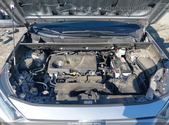 JTMW1RFV7KJ001464 2019 TOYOTA RAV4 Silver უკანა ხედი