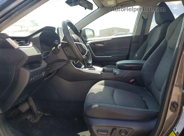 JTMW1RFV9KJ011638 2019 TOYOTA RAV4 Серый Вид салона спереди