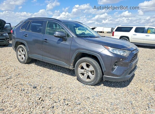 JTMW1RFV9KJ011638 2019 TOYOTA RAV4 Серый Передняя правая четверть