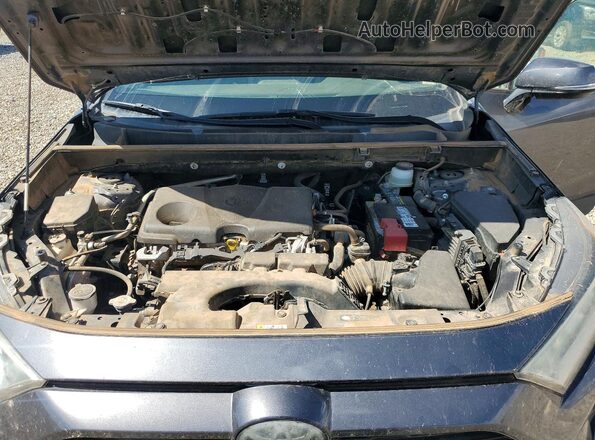JTMW1RFV9KJ011638 2019 TOYOTA RAV4 Серый Вид подкапотного пространства