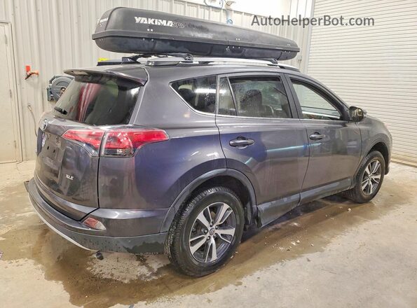 JTMWFREV0HJ105483 2017 TOYOTA RAV4 Серый Задняя правая четверть