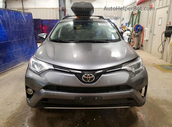 JTMWFREV0HJ105483 2017 TOYOTA RAV4 Серый Вид спереди
