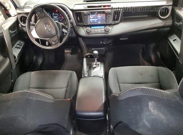JTMWFREV0HJ105483 2017 TOYOTA RAV4 Серый Вид панели приборов