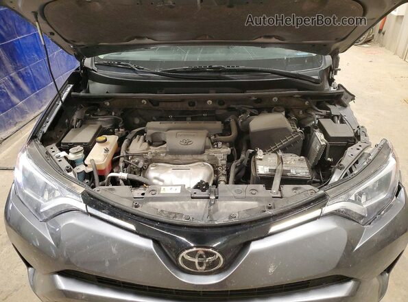 JTMWFREV0HJ105483 2017 TOYOTA RAV4 Серый Вид подкапотного пространства
