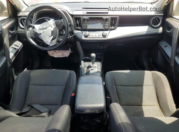 JTMWFREV0JD129397 2018 TOYOTA RAV4 Red Dashboard view