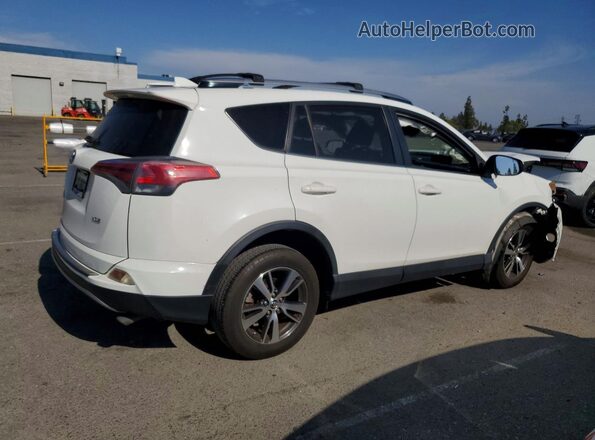 JTMWFREV0JJ165284 2018 TOYOTA RAV4 Белый Задняя правая четверть
