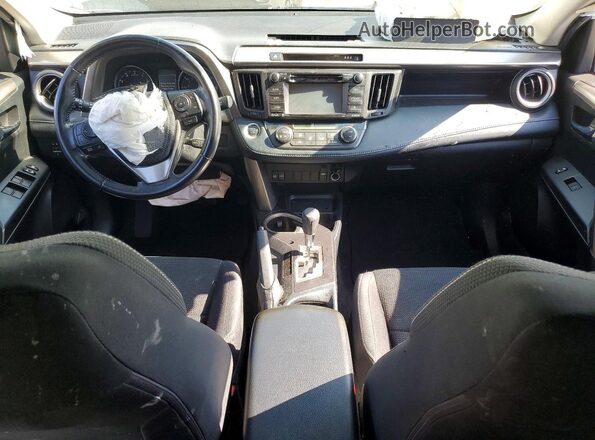 JTMWFREV0JJ165284 2018 TOYOTA RAV4 Белый Вид панели приборов