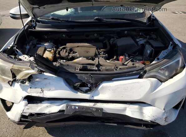 JTMWFREV0JJ165284 2018 TOYOTA RAV4 Белый Вид подкапотного пространства