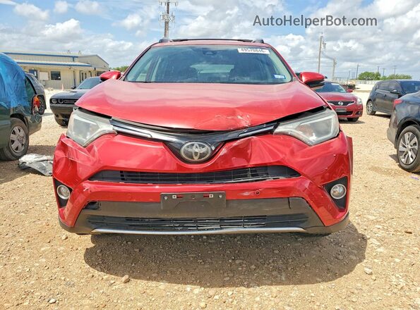 JTMWFREV2GJ066832 2016 TOYOTA RAV4 Red Widok z przodu