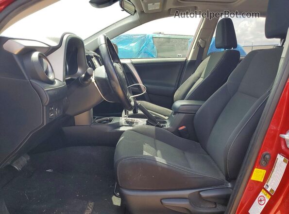 JTMWFREV2GJ066832 2016 TOYOTA RAV4 Red Widok wnętrza z przodu