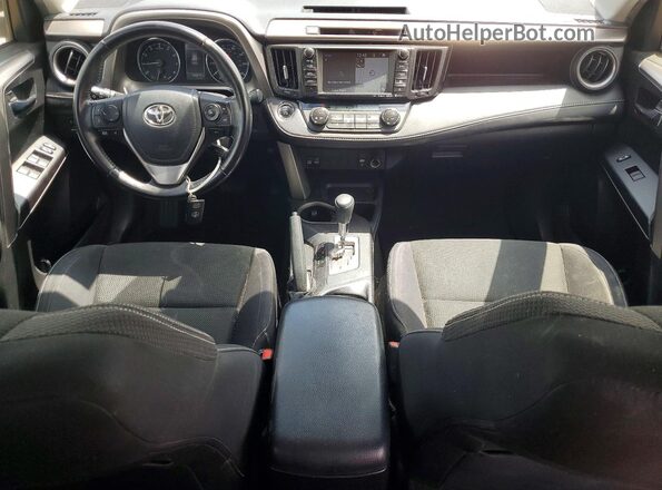 JTMWFREV2GJ066832 2016 TOYOTA RAV4 Red Widok deski rozdzielczej