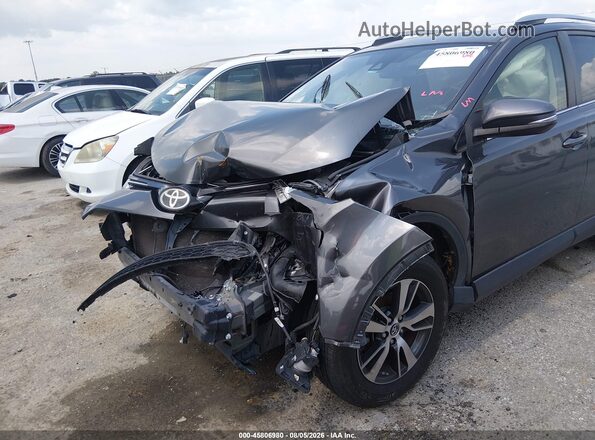 JTMWFREV2HJ711464 2017 TOYOTA RAV4 Серый Вид спереди