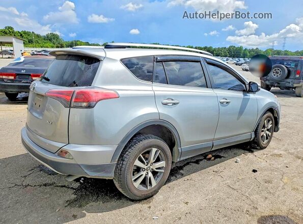 JTMWFREV2JJ179185 2018 TOYOTA RAV4 Silver Tył prawy