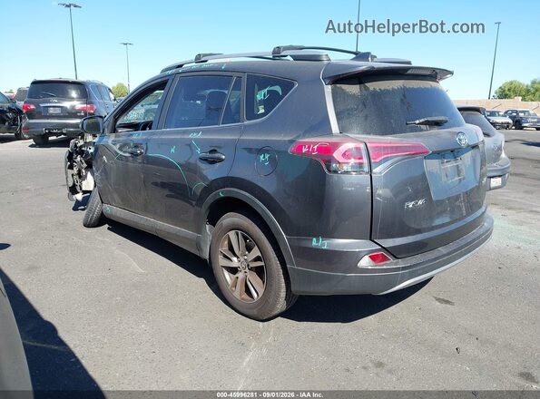 JTMWFREV2JJ740291 2018 TOYOTA RAV4 Gray უკანა მარცხენა