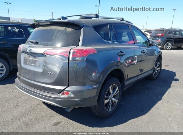 JTMWFREV2JJ740291 2018 TOYOTA RAV4 Gray უკანა მარჯვენა