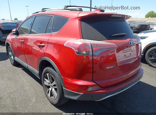 JTMWFREV3HJ112993 2017 TOYOTA RAV4 Красный Задняя левая четверть