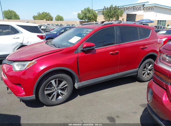 JTMWFREV3HJ112993 2017 TOYOTA RAV4 Красный Панорамный вид салона 360°