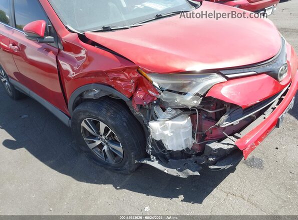 JTMWFREV3HJ112993 2017 TOYOTA RAV4 Красный Вид спереди