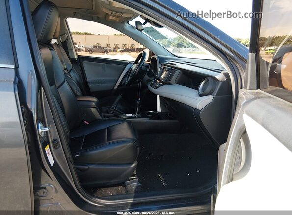 JTMWFREV3HJ701655 2017 TOYOTA RAV4 Gray Vista interior delantera