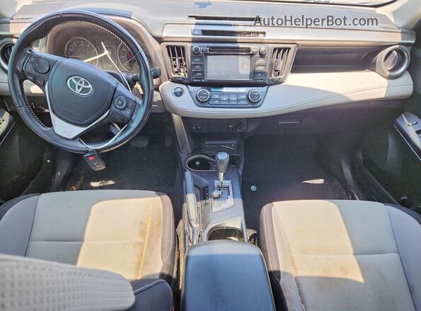 JTMWFREV3JD111346 2018 TOYOTA RAV4 Gray წინა პანელის ხედი