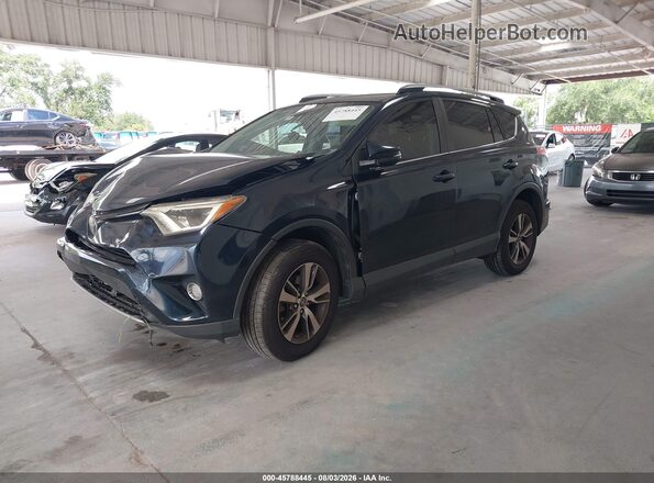 JTMWFREV4HD104528 2017 TOYOTA RAV4 Blue წინა მარცხენა ხედი სამი მეოთხედიდან