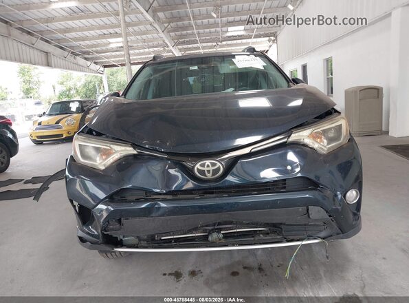 JTMWFREV4HD104528 2017 TOYOTA RAV4 Blue ხელსაწყოთა პანელის ხედი