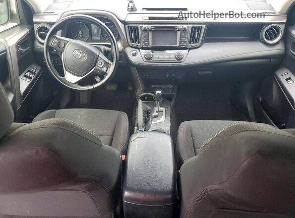 JTMWFREV4HD107168 2017 TOYOTA RAV4 White Dashboard view