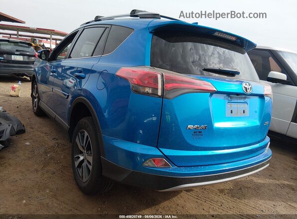 JTMWFREV5HD092860 2017 TOYOTA RAV4 Синий Задняя левая четверть