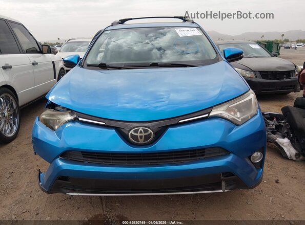 JTMWFREV5HD092860 2017 TOYOTA RAV4 Синий Вид спереди