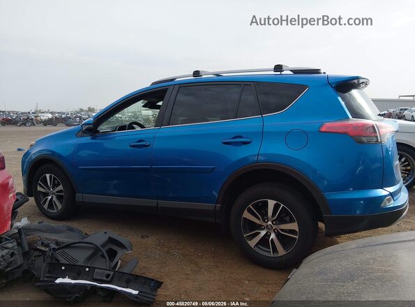 JTMWFREV5HD092860 2017 TOYOTA RAV4 Синий Панорамный вид салона 360°